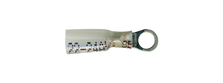 MasterLink&reg; Seal Crimp Ring Terminals - 24-22 ga - #6 - Q10